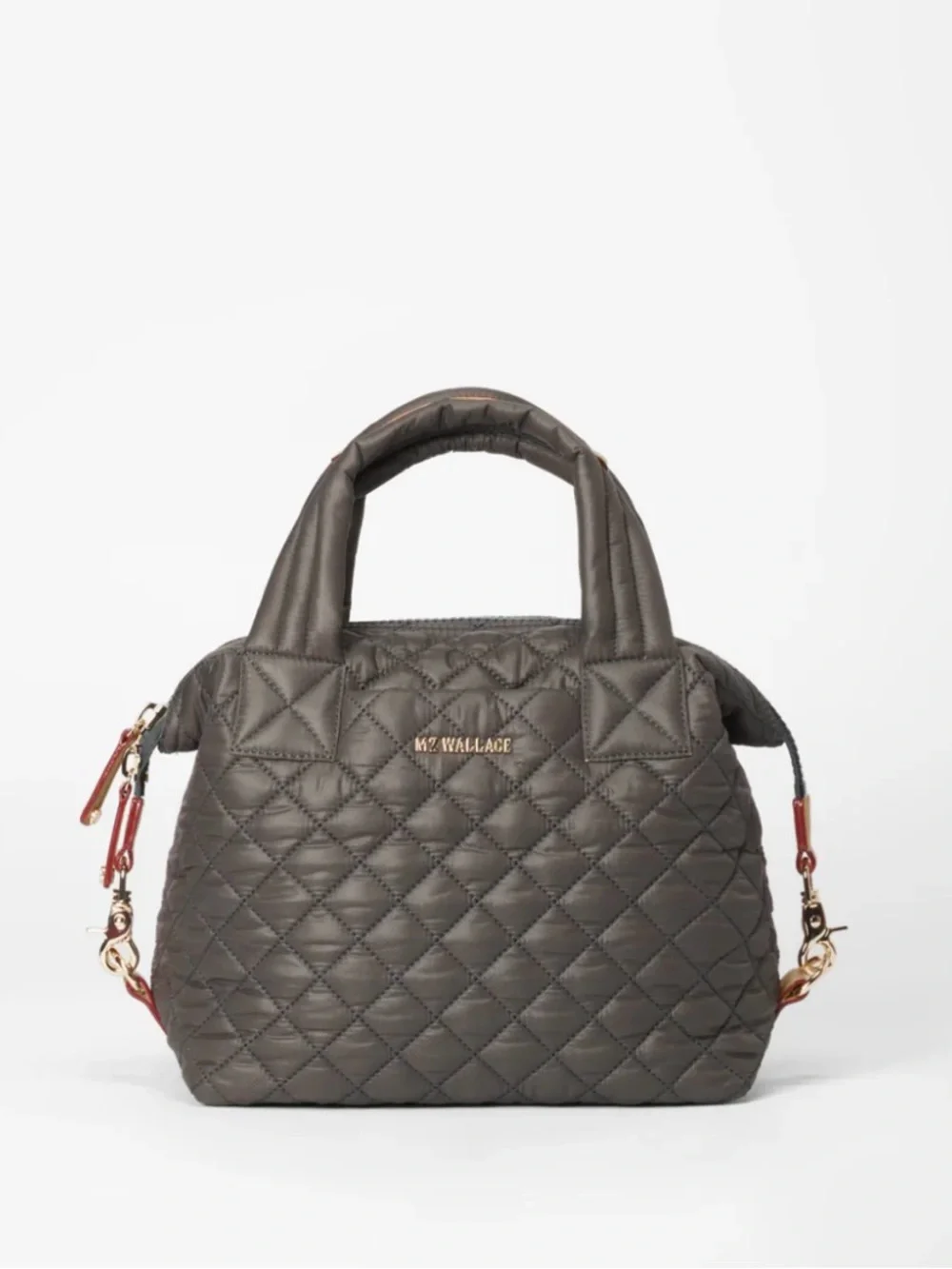 MZ Wallace Small Sutton - “Magnet” Quilted Bag with Removable Strap